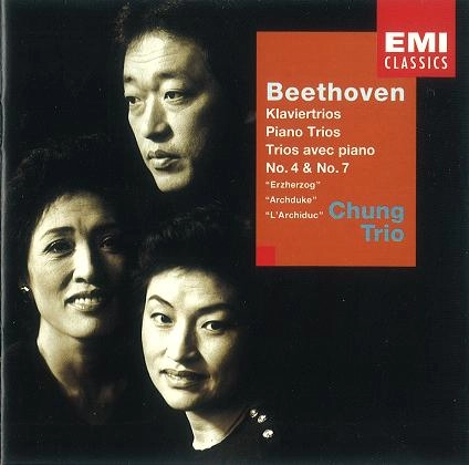 CHUNG TRIO / チョン・トリオ / BEETHOVEN:PIANO TRIO NO.4&7