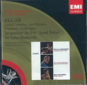 JACQUELINE DU PRE / ジャクリーヌ・デュ・プレ / ELGAR:Cello Concerto / Sea Pictures