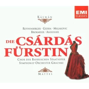 WILLY MATTES / ウィリー・マッテス / カールマン:喜歌劇「チャールダーシュの女王」全曲 / Kalman : Die Csardasfurstin