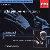 OTTO KLEMPERER / オットー・クレンペラー / マーラー:交響曲第2番ハ短調「復活」 / Klemperer Legacy - Mahler : Symphony No. 2