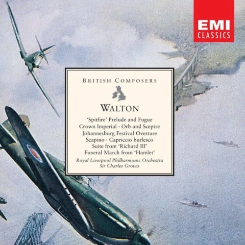 CHARLES GROVES / チャールズ・グローヴズ / WALTON;SPITFIRE PRELUDE ETC.