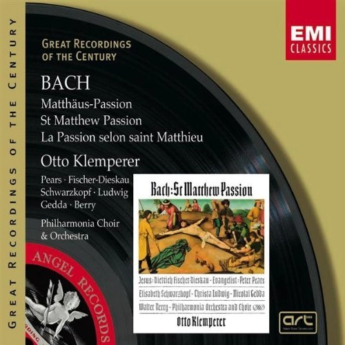 OTTO KLEMPERER / オットー・クレンペラー / BACH:MATTHAUS PASSION(3CD)
