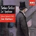 JEAN MARTINON / ジャン・マルティノン / S-SAENS: SYMPHONIES 1-5