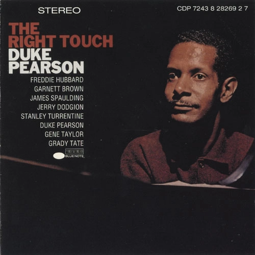 DUKE PEARSON / デューク・ピアソン / RIGHT TOUCH