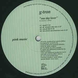 G-TRON / ONE DAY LOVER