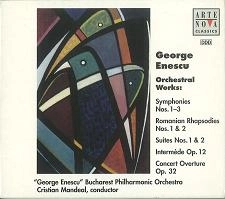 CRISTIAN MANDEAL / クリスティアン・マンデアル / ENESCU: ORCHESTRAL WORKS