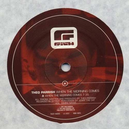 THEO PARRISH / セオ・パリッシュ / WHEN THE MORNING COMES