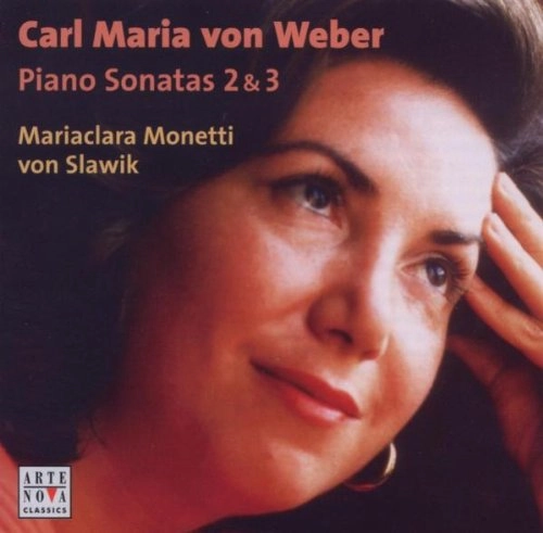 MARIACLARA MONETTI VON SLAWIK / マリアクララ・モネッティ・フォン・スラヴィク / WEBER:PIANO SONATAS 2&3