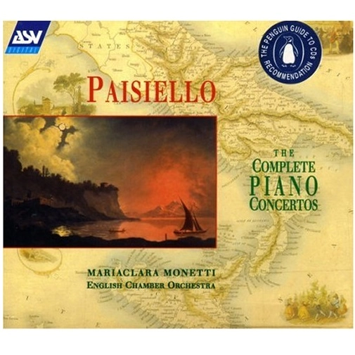 MARIACLARA MONETTI VON SLAWIK / マリアクララ・モネッティ・フォン・スラヴィク / PAISIELLO : COMPLETE PIANO CONCERTOS