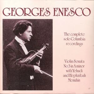 GEORGE ENESCU / ジョルジェ・エネスク / THE COMPLETE SOLO COLUMBIA RECORDINGS / COMPLETE SOLO COLUMBIA RECORDINGS 