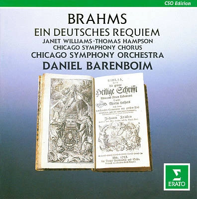 DANIEL BARENBOIM / ダニエル・バレンボイム / BRAHMS:EIN DEUTSCHES REQUIEM