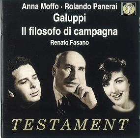 RENATO FASANO / レナート・ファザーノ / GALUPPI:IL FILOSOFO DI CAMPAGNA/CIMAROSA: