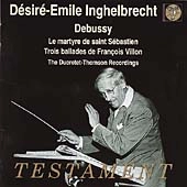 DESIRE-EMILE INGHELBRECHT / デジレ=エミール・アンゲルブレシュト / DEBUSSY:LA MARTYRE DE SAINT SEBASTIEN