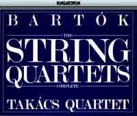 TAKACS QUARTET / タカーチ四重奏団 / BARTOK:COMPLETE STRING QUARTETS (NOS.1-6)