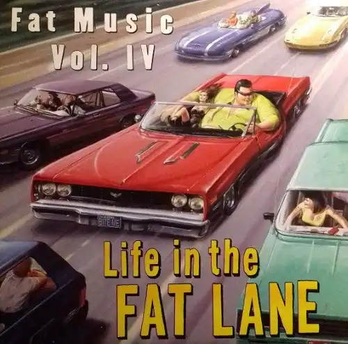 V.A. (FAT WRECK CHORDS) / FAT MUSIC VOL 4: LIFE IN THE FAT LANE (LP)