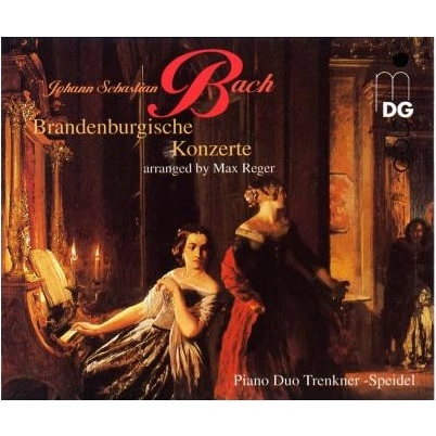 KLAVIERDUO TRENKNER-SPEIDEL / トレンクナー=シュパイデル・ピアノ・デュオ / "BACH:BRANDENBURG CONCERTOS 1-6(PIANO DUO VERSION,ARR;REGER)"