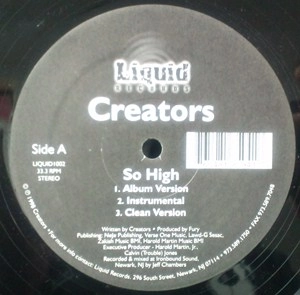 CREATORS / SO HIGH