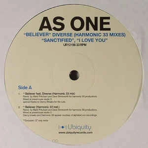 AS ONE / アズ・ワン / BELIEVER