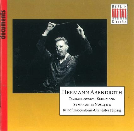 HERMANN ABENDROTH / ヘルマン・アーベントロート / シューマン:交響曲第4番二短調 / SCHUMANN;SYMPHONY NO.4