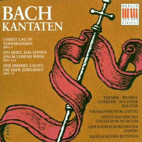 HANS-JOACHIM ROTZSCH / ハンス=ヨアヒム・ロッチュ / EASTER CANTATAS BWV 4/134/31
