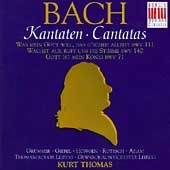 KURT THOMAS / クルト・トーマス / J.S.BACH:CANTATAS111/140/71 