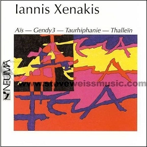 I. XENAKIS / AIS/GENDY 3/TAURHIPHANIE/&