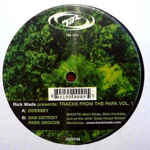RICK WADE / リック・ウェイド / TRACKS FROM THE PARK VOL.1