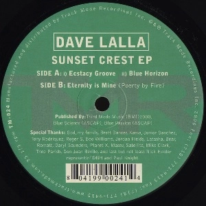 DAVE LALLA / SUNSET CREST EP