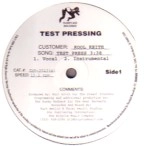 KOOL KEITH / TEST PRESS