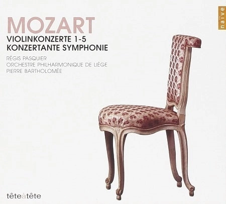 REGIS PASQUIER / レジス・パスキエ / MOZART: VIOLIN CONCERTOS