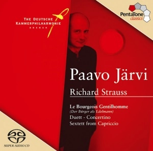PAAVO JARVI / パーヴォ・ヤルヴィ / R.STRAUSS:LE BOURGEOIS GENTILHOMME / DUETT-CONCERTINO