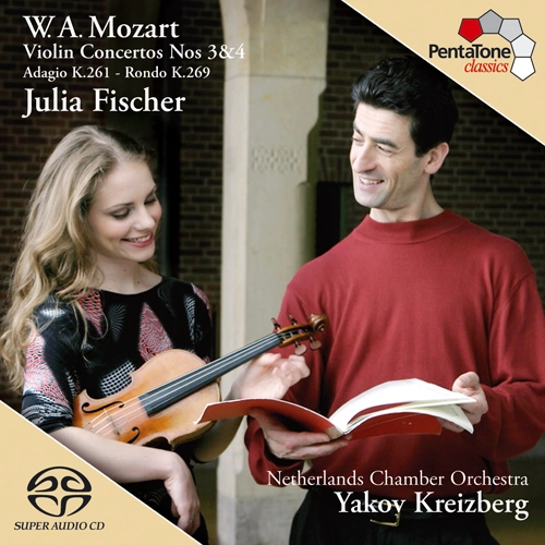 JULIA FISCHER / ユリア・フィッシャー / MOZART: VIOLIN CONCERTOS NOS.3 & 4, ETC