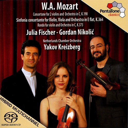 YAKOV KREIZBERG / ヤコフ・クライツベルク / "MOZART: SINFONIA CONCERTANTE, ETC"