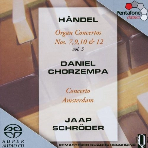 DANIEL CHORZEMPA / ダニエル・コルゼンパ / "HANDEL: ORGAN CONCERTOS VOL.3 (NOS.7, 9, 10 & 12) "