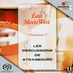 LES PERCUSSIONS DE STRASBOURG / ストラスブール・パーカッション・グループ / イースト・ミーツ・ウェスト / EAST MEETS WEST