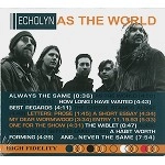 ECHOLYN / エコリン / AS THE WORLD(CD+DVD/NTSC)