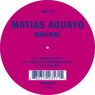 MATIAS AGUAYO / マティアス・アグアーヨ / MINIMAL