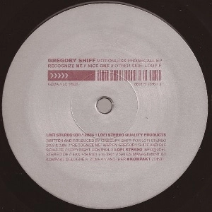 GREGORY SHIFF / MOTIONLESS PHONECALL EP