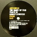 ANTONELLI / NAME OF THIS TRACK IS BOBBY KONDERS