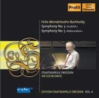 COLIN DAVIS / コリン・デイヴィス / MENDELSSOHN: SYMPHONIES 3&5