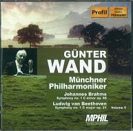 GUNTER WAND / ギュンター・ヴァント / BRAHMS:SYM1/BEETHOVEN:SYM1