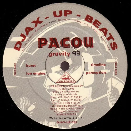 PACOU / GRAVITY EP