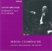 SERGIU CELIBIDACHE / セルジゥ・チェリビダッケ / BRUCKNER:SYM9