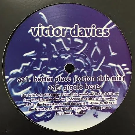 VICTOR DAVIES / ヴィクター・デイヴィス / BETTER PLACE