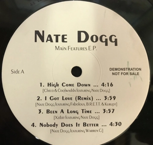 NATE DOGG / ネイト・ドッグ / MAIN FEATURES E.P.