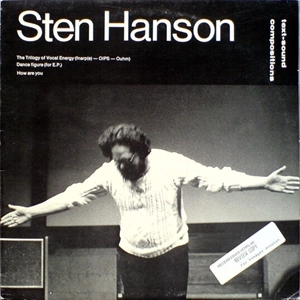 STEN HANSON / ステン・ハンソン / TEXT-SOUND COMPOSITIONS