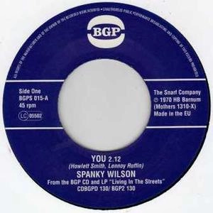 SPANKY WILSON / スパンキー・ウィルソン / YOU+SUNSHINE OF YOUR LOVE