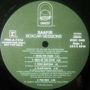 Saafir a.k.a. Mr.No No / サフィアー / BOXCAR SESSIONS