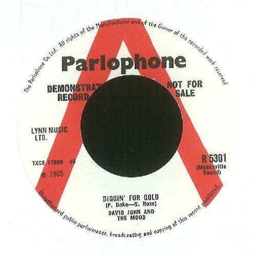 DAVID JOHN & THE MOOD / デヴィッド・ジョン・アンド・ザ・ムード / DIGGIN' FOR GOLD