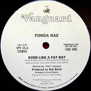 FONDA RAE / OVER LIKE A FAT RAT (REISUUE)